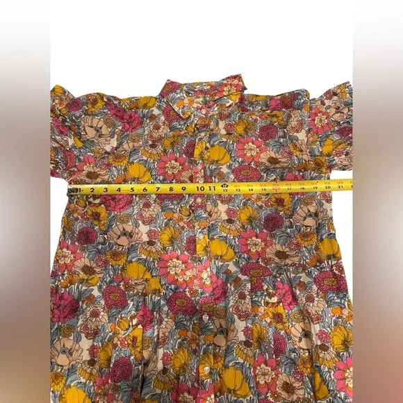 Trovata Martine Dress in the "Dawn Fleurettes" floral print Size:L - Picture 9 of 9
